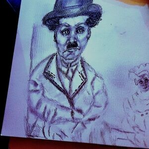 Classic Black and White Sketch Art